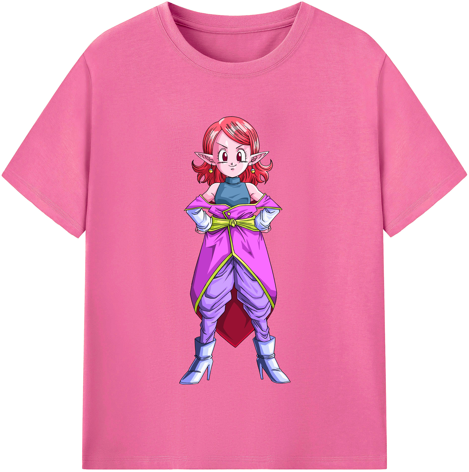（画像用） ドラゴンボール DRAGON BALL レディースカジュアルプリントTシャツ（綿100％）